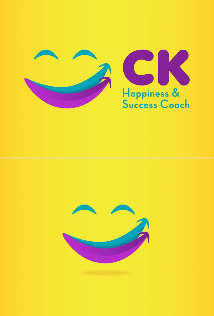 An image of CK Happiness & Success Coach's branding