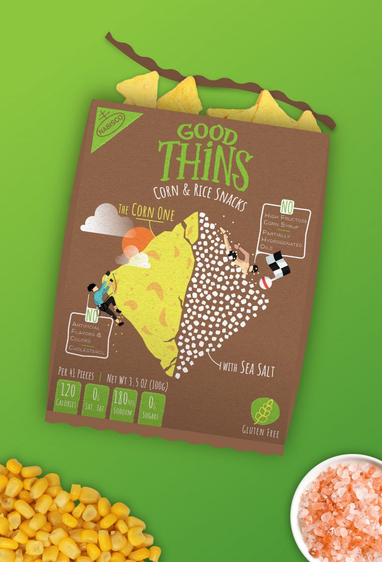 An image of Good Thins' sustainable package redesign